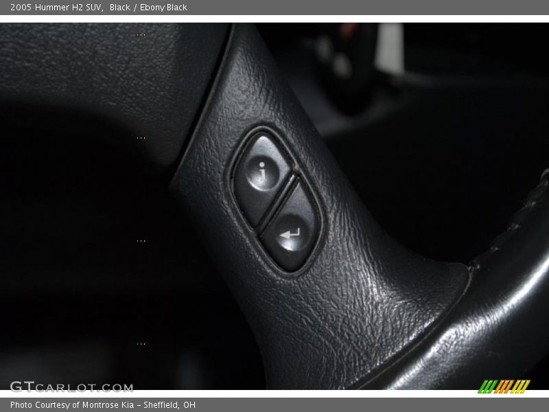 Black / Ebony Black 2005 Hummer H2 SUV