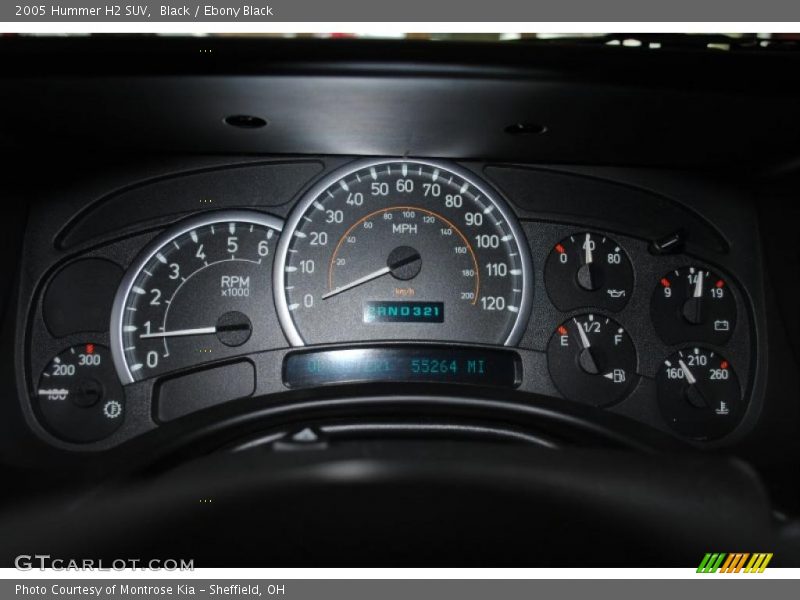 Black / Ebony Black 2005 Hummer H2 SUV