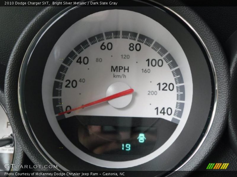 Bright Silver Metallic / Dark Slate Gray 2010 Dodge Charger SXT