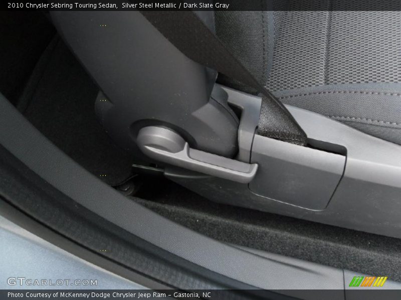 Silver Steel Metallic / Dark Slate Gray 2010 Chrysler Sebring Touring Sedan