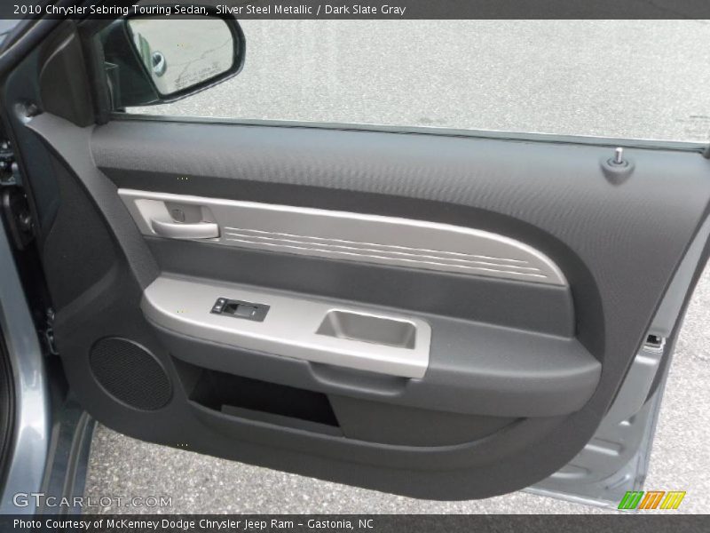 Silver Steel Metallic / Dark Slate Gray 2010 Chrysler Sebring Touring Sedan