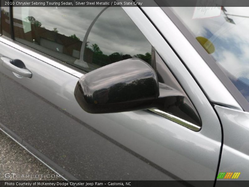 Silver Steel Metallic / Dark Slate Gray 2010 Chrysler Sebring Touring Sedan