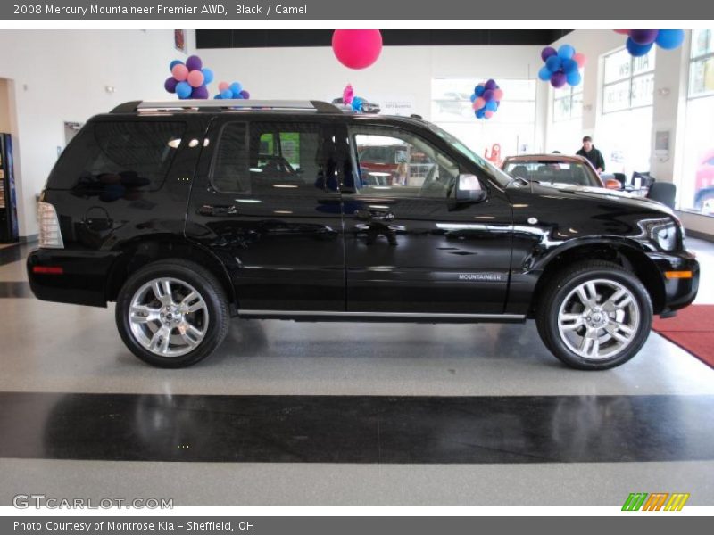 Black / Camel 2008 Mercury Mountaineer Premier AWD