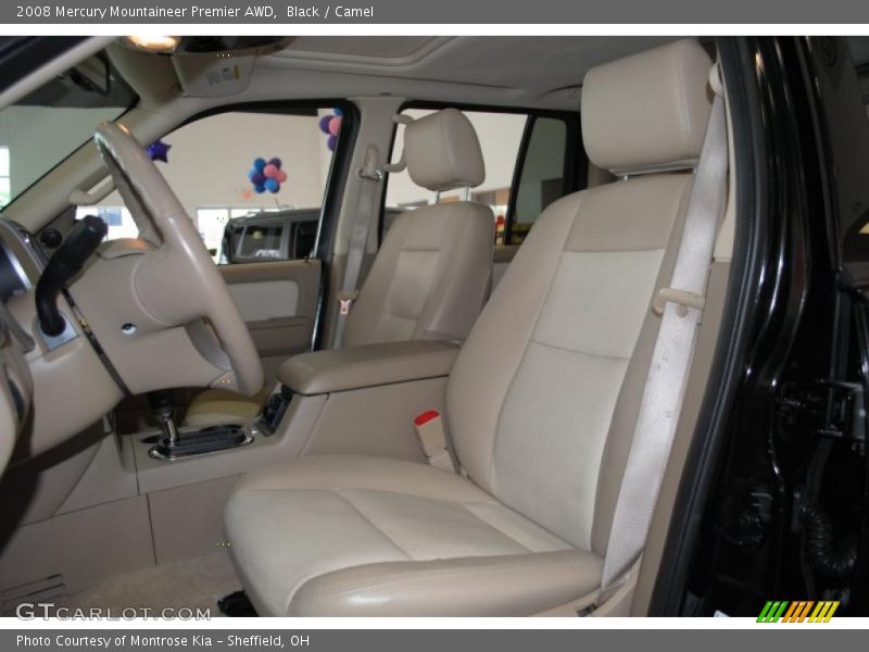 Black / Camel 2008 Mercury Mountaineer Premier AWD