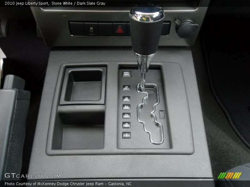 Stone White / Dark Slate Gray 2010 Jeep Liberty Sport