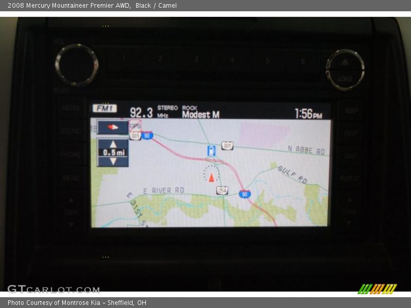 Black / Camel 2008 Mercury Mountaineer Premier AWD