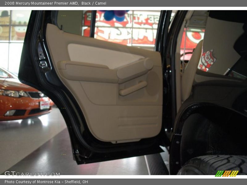 Black / Camel 2008 Mercury Mountaineer Premier AWD