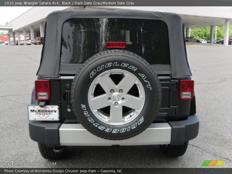 Black / Dark Slate Gray/Medium Slate Gray 2010 Jeep Wrangler Sahara 4x4