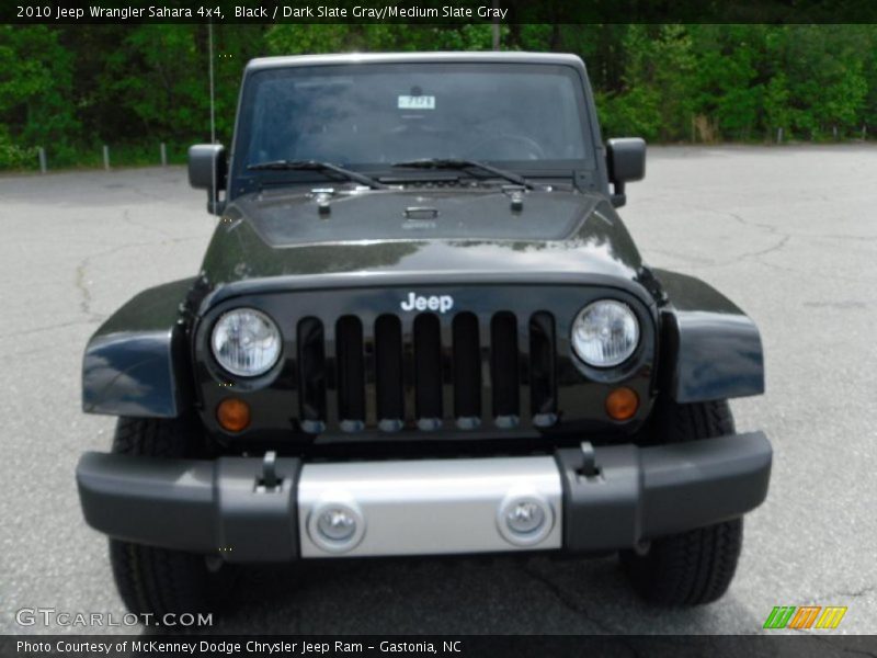 Black / Dark Slate Gray/Medium Slate Gray 2010 Jeep Wrangler Sahara 4x4