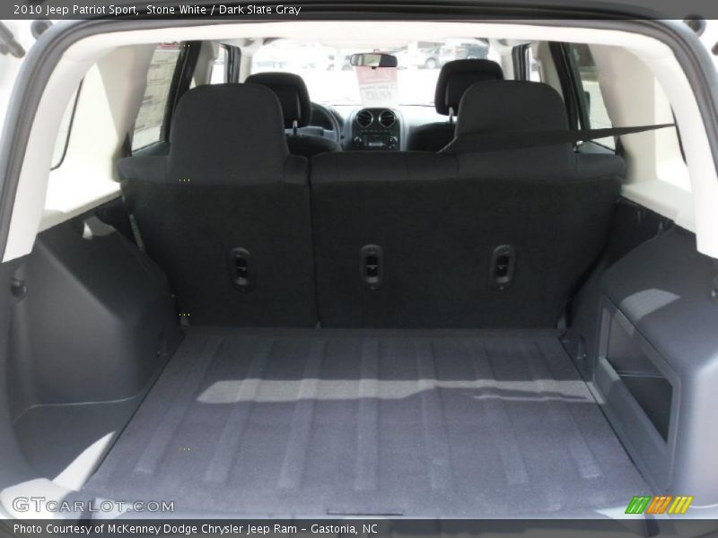 Stone White / Dark Slate Gray 2010 Jeep Patriot Sport
