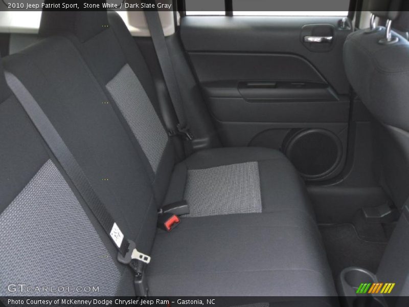 Stone White / Dark Slate Gray 2010 Jeep Patriot Sport
