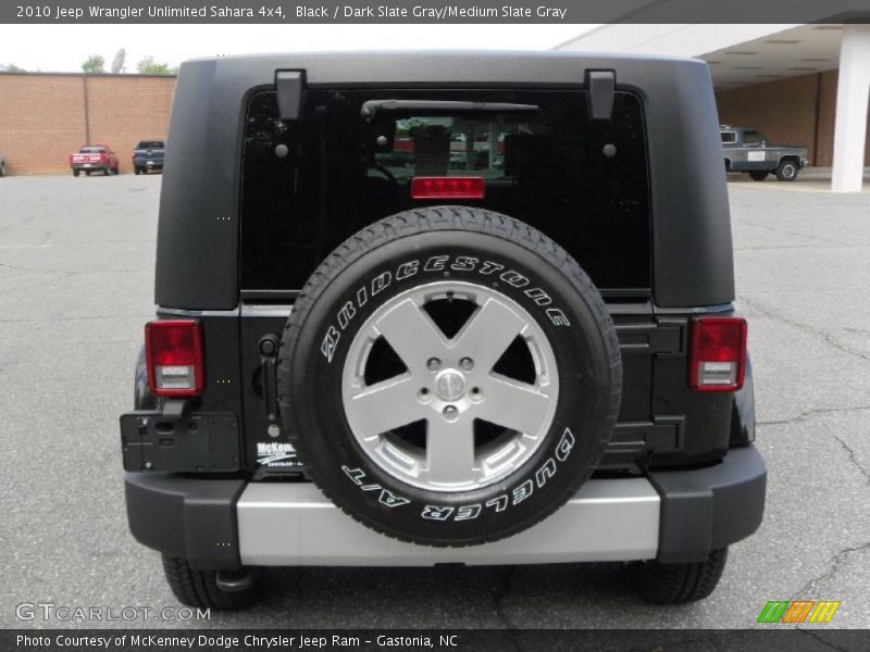Black / Dark Slate Gray/Medium Slate Gray 2010 Jeep Wrangler Unlimited Sahara 4x4