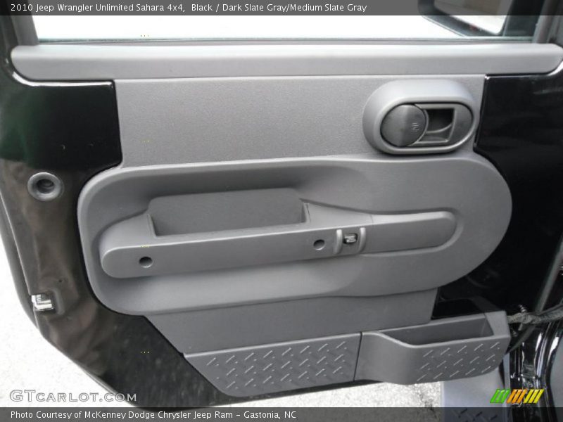 Black / Dark Slate Gray/Medium Slate Gray 2010 Jeep Wrangler Unlimited Sahara 4x4