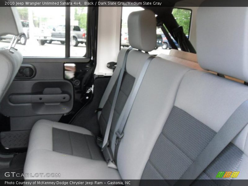Black / Dark Slate Gray/Medium Slate Gray 2010 Jeep Wrangler Unlimited Sahara 4x4