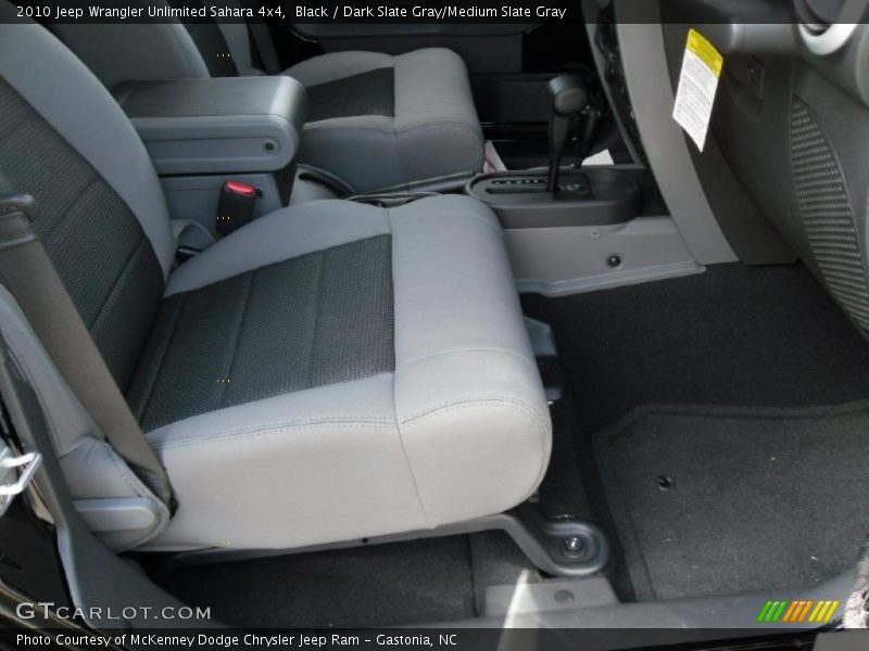 Black / Dark Slate Gray/Medium Slate Gray 2010 Jeep Wrangler Unlimited Sahara 4x4