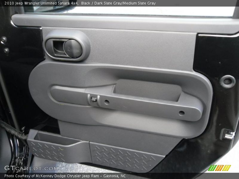 Black / Dark Slate Gray/Medium Slate Gray 2010 Jeep Wrangler Unlimited Sahara 4x4