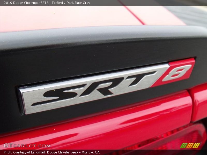 TorRed / Dark Slate Gray 2010 Dodge Challenger SRT8