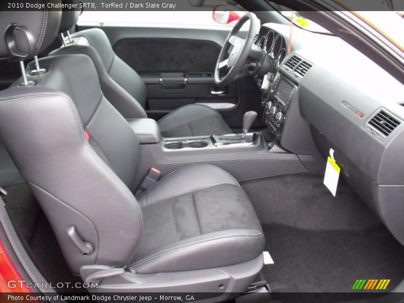 TorRed / Dark Slate Gray 2010 Dodge Challenger SRT8