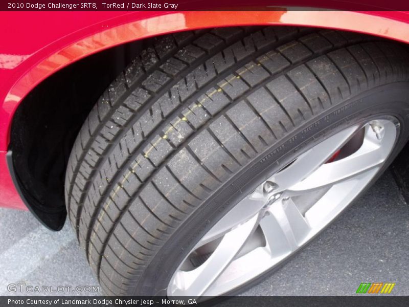 TorRed / Dark Slate Gray 2010 Dodge Challenger SRT8