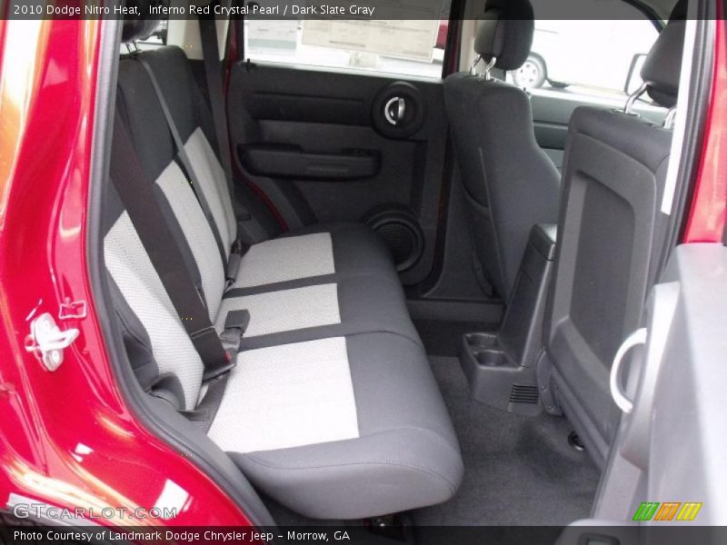 Inferno Red Crystal Pearl / Dark Slate Gray 2010 Dodge Nitro Heat