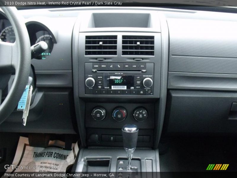 Inferno Red Crystal Pearl / Dark Slate Gray 2010 Dodge Nitro Heat
