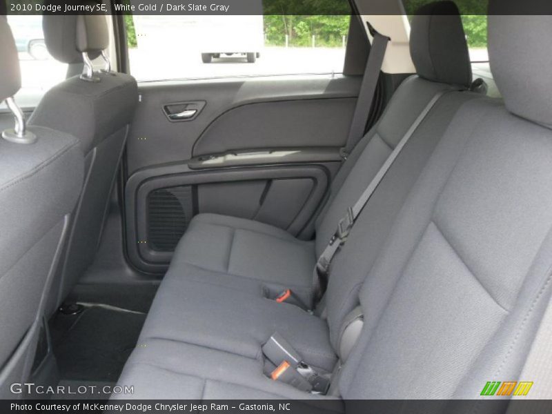 White Gold / Dark Slate Gray 2010 Dodge Journey SE