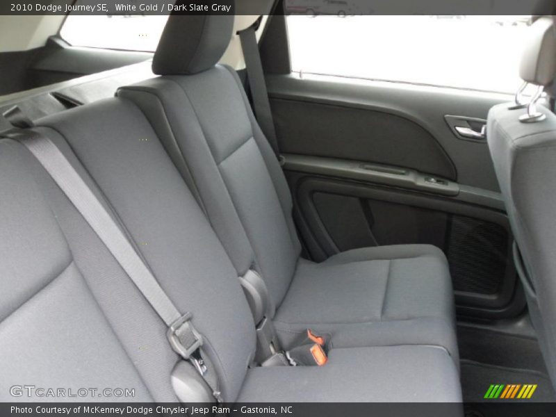 White Gold / Dark Slate Gray 2010 Dodge Journey SE