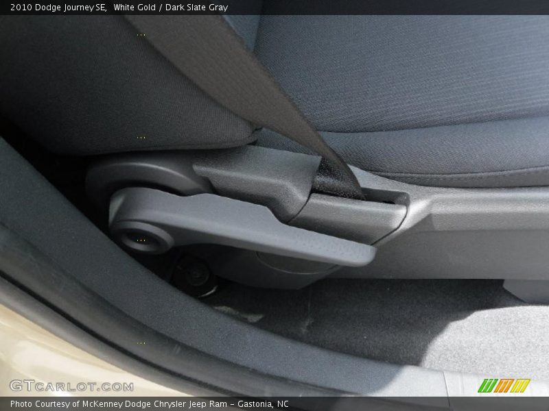 White Gold / Dark Slate Gray 2010 Dodge Journey SE