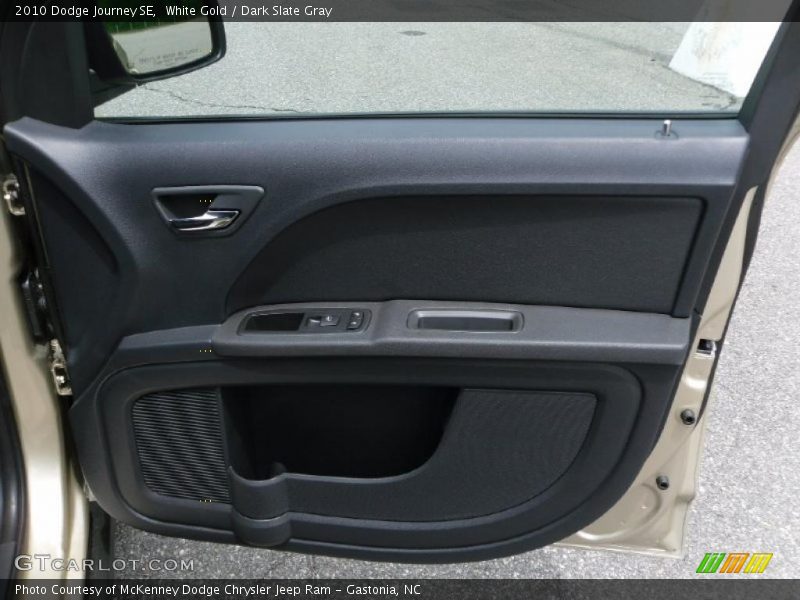 White Gold / Dark Slate Gray 2010 Dodge Journey SE