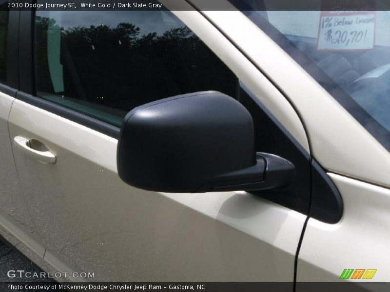 White Gold / Dark Slate Gray 2010 Dodge Journey SE