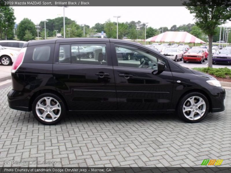 Brilliant Black / Black 2009 Mazda MAZDA5 Sport