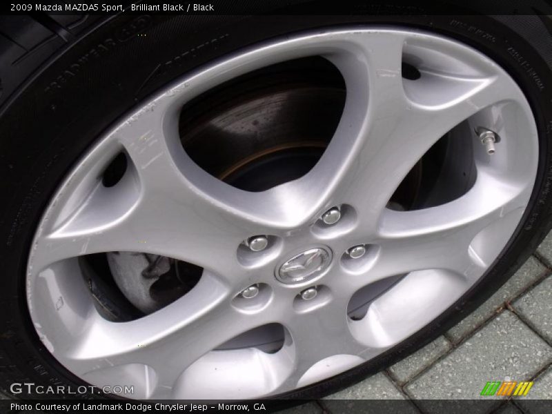 Brilliant Black / Black 2009 Mazda MAZDA5 Sport