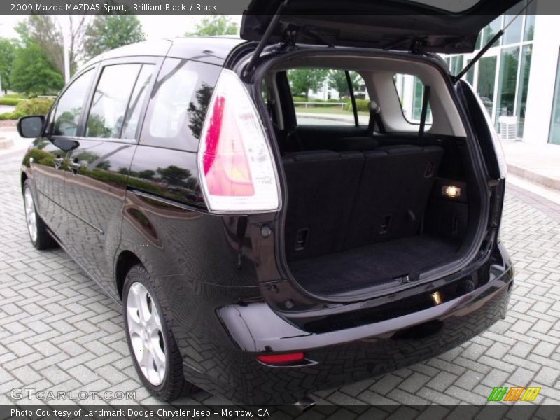 Brilliant Black / Black 2009 Mazda MAZDA5 Sport