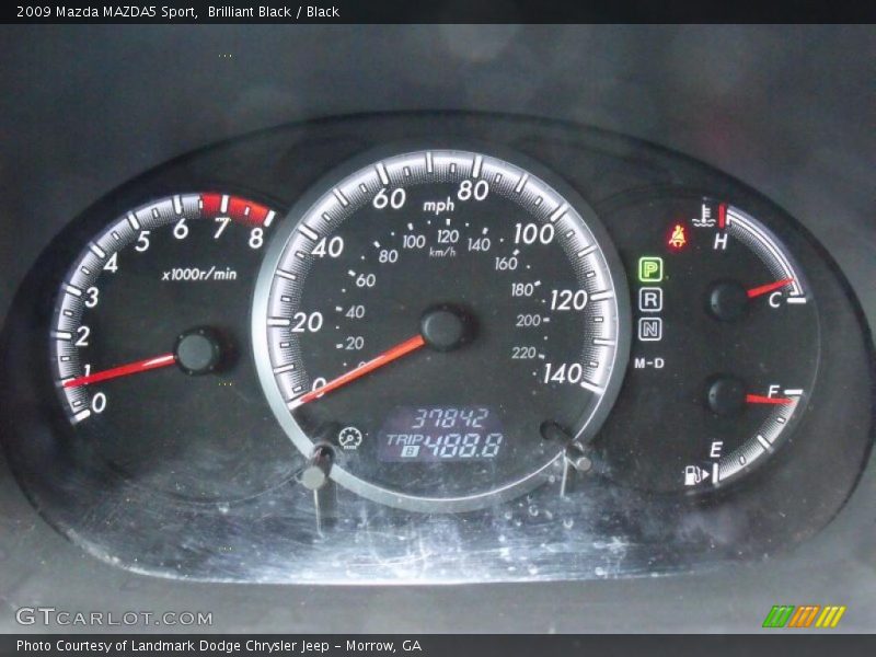 Brilliant Black / Black 2009 Mazda MAZDA5 Sport