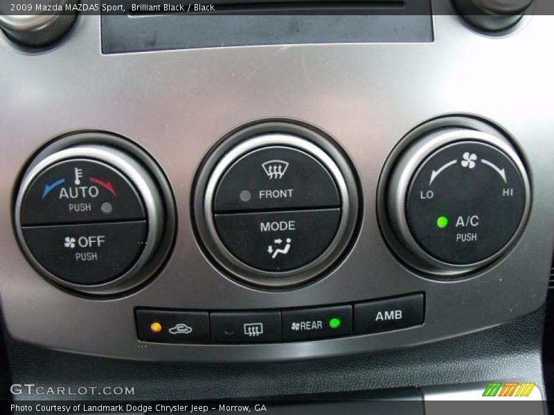 Brilliant Black / Black 2009 Mazda MAZDA5 Sport