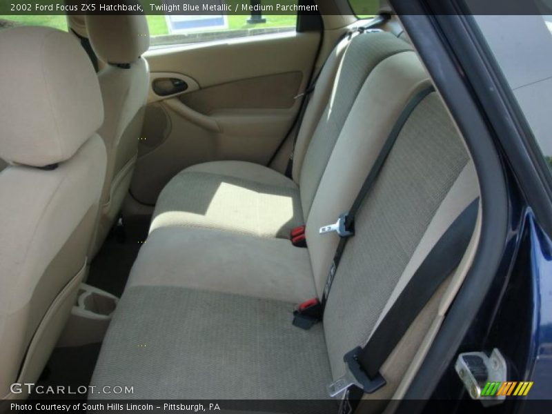 Twilight Blue Metallic / Medium Parchment 2002 Ford Focus ZX5 Hatchback