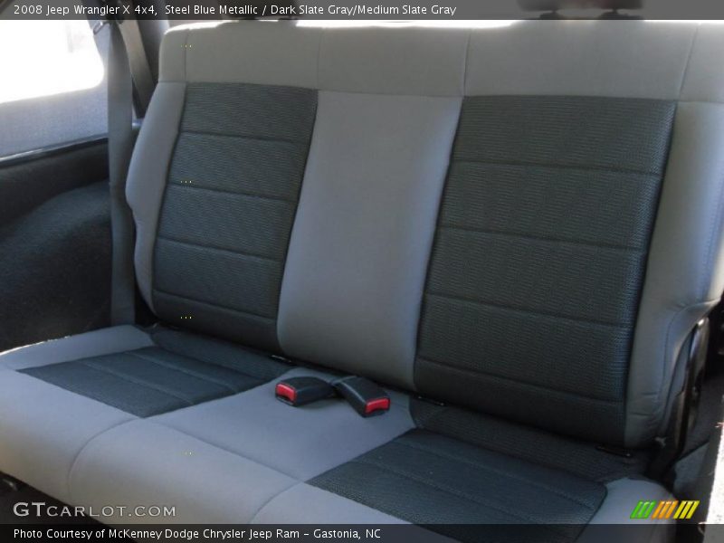 Steel Blue Metallic / Dark Slate Gray/Medium Slate Gray 2008 Jeep Wrangler X 4x4