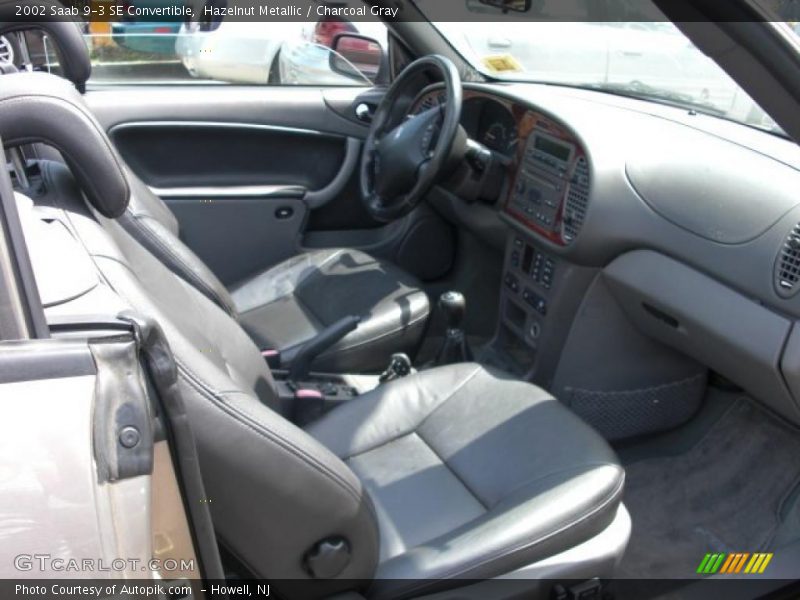 Hazelnut Metallic / Charcoal Gray 2002 Saab 9-3 SE Convertible