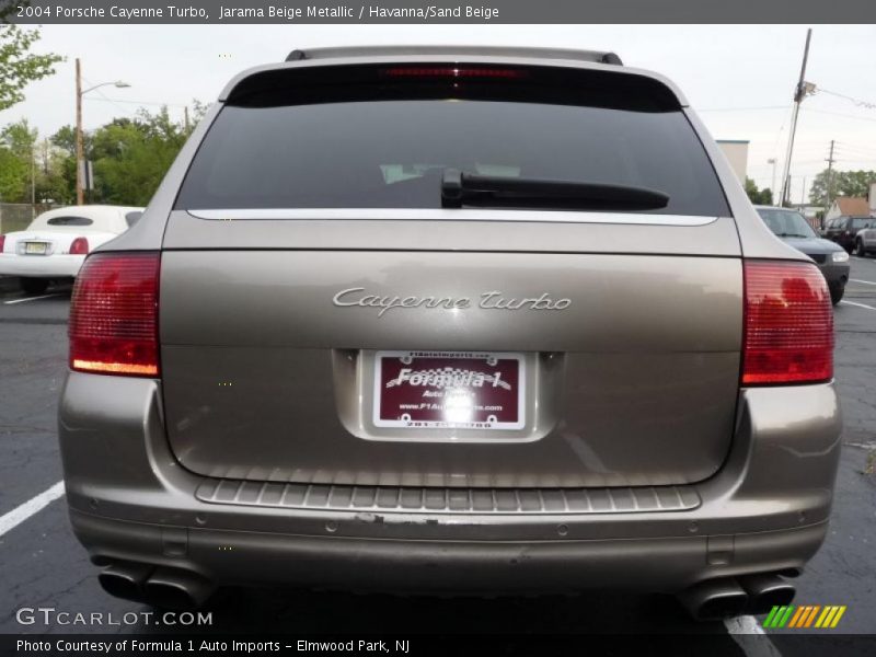 Jarama Beige Metallic / Havanna/Sand Beige 2004 Porsche Cayenne Turbo