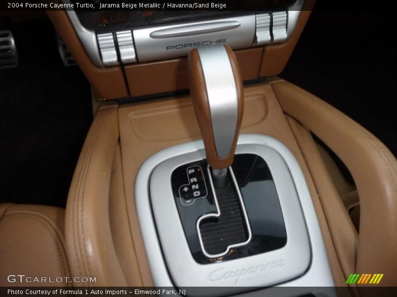Jarama Beige Metallic / Havanna/Sand Beige 2004 Porsche Cayenne Turbo