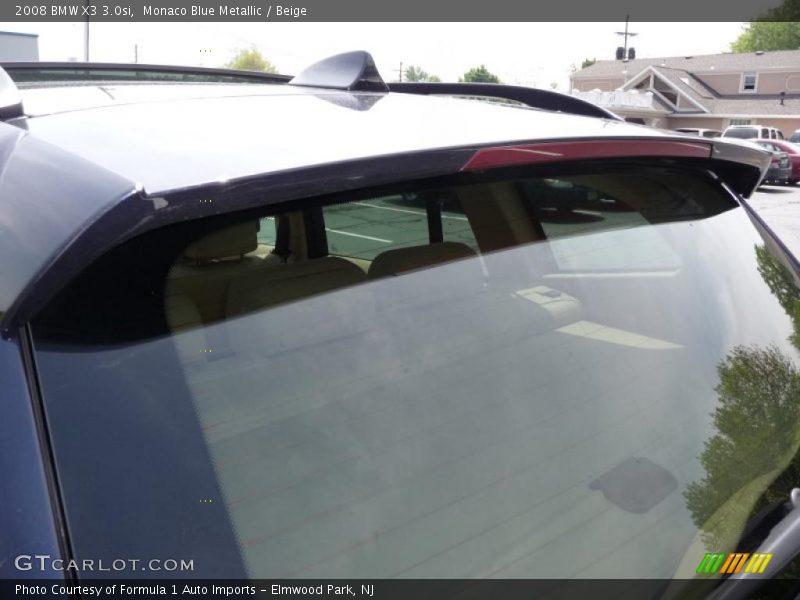 Monaco Blue Metallic / Beige 2008 BMW X3 3.0si