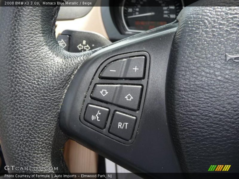 Monaco Blue Metallic / Beige 2008 BMW X3 3.0si