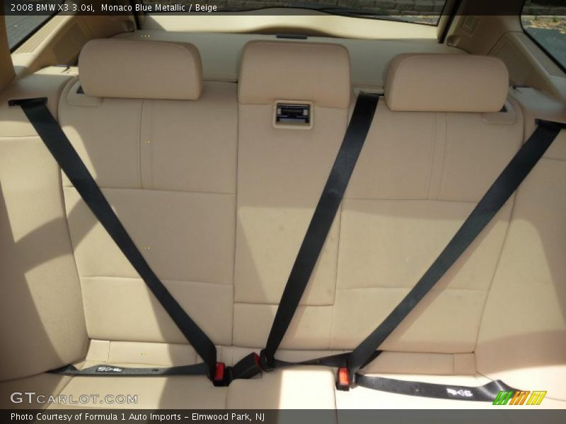 Monaco Blue Metallic / Beige 2008 BMW X3 3.0si