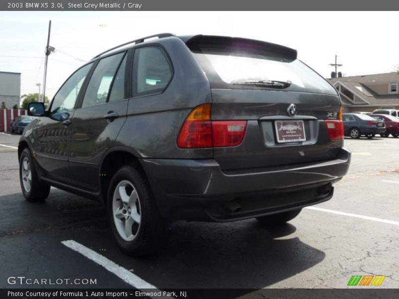 Steel Grey Metallic / Gray 2003 BMW X5 3.0i