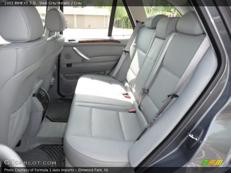 Steel Grey Metallic / Gray 2003 BMW X5 3.0i