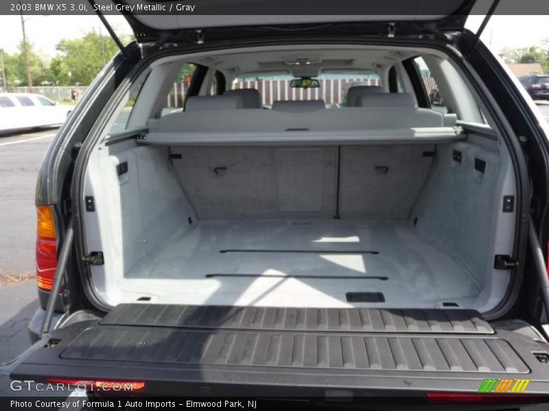 Steel Grey Metallic / Gray 2003 BMW X5 3.0i