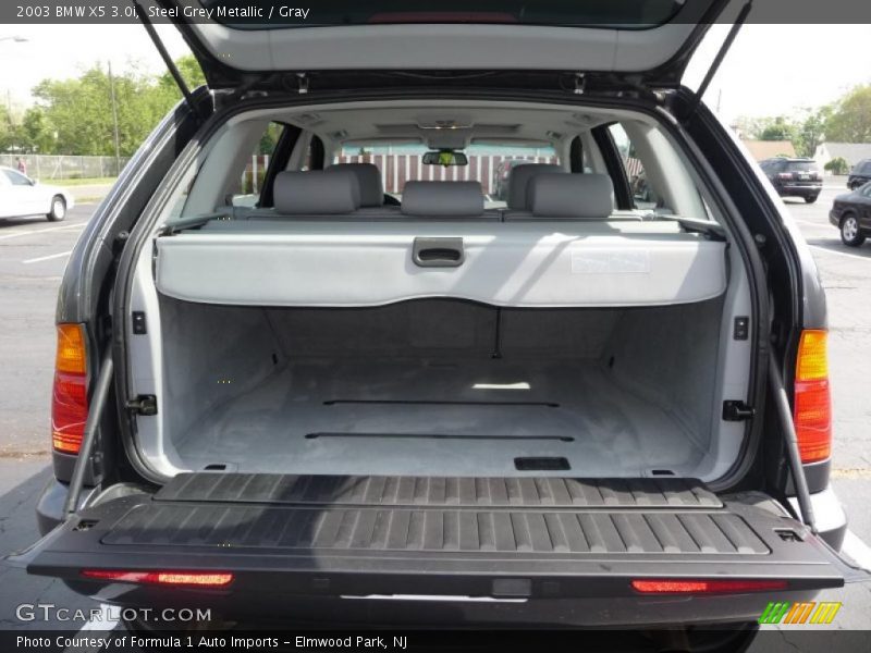Steel Grey Metallic / Gray 2003 BMW X5 3.0i