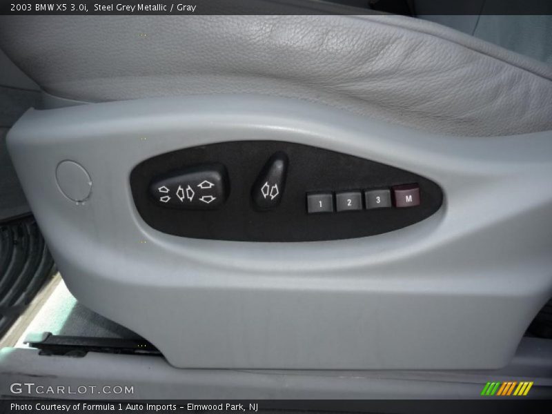 Steel Grey Metallic / Gray 2003 BMW X5 3.0i