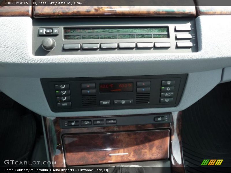 Steel Grey Metallic / Gray 2003 BMW X5 3.0i