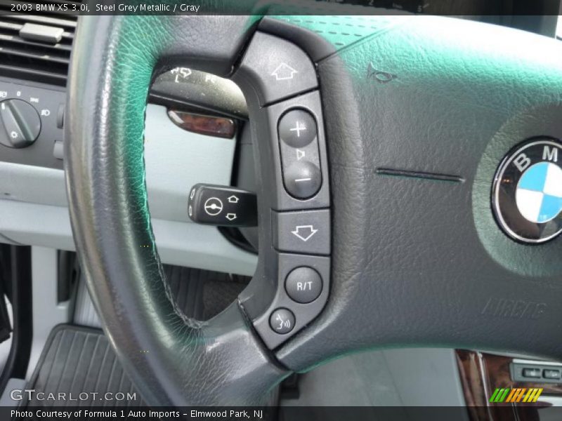 Steel Grey Metallic / Gray 2003 BMW X5 3.0i